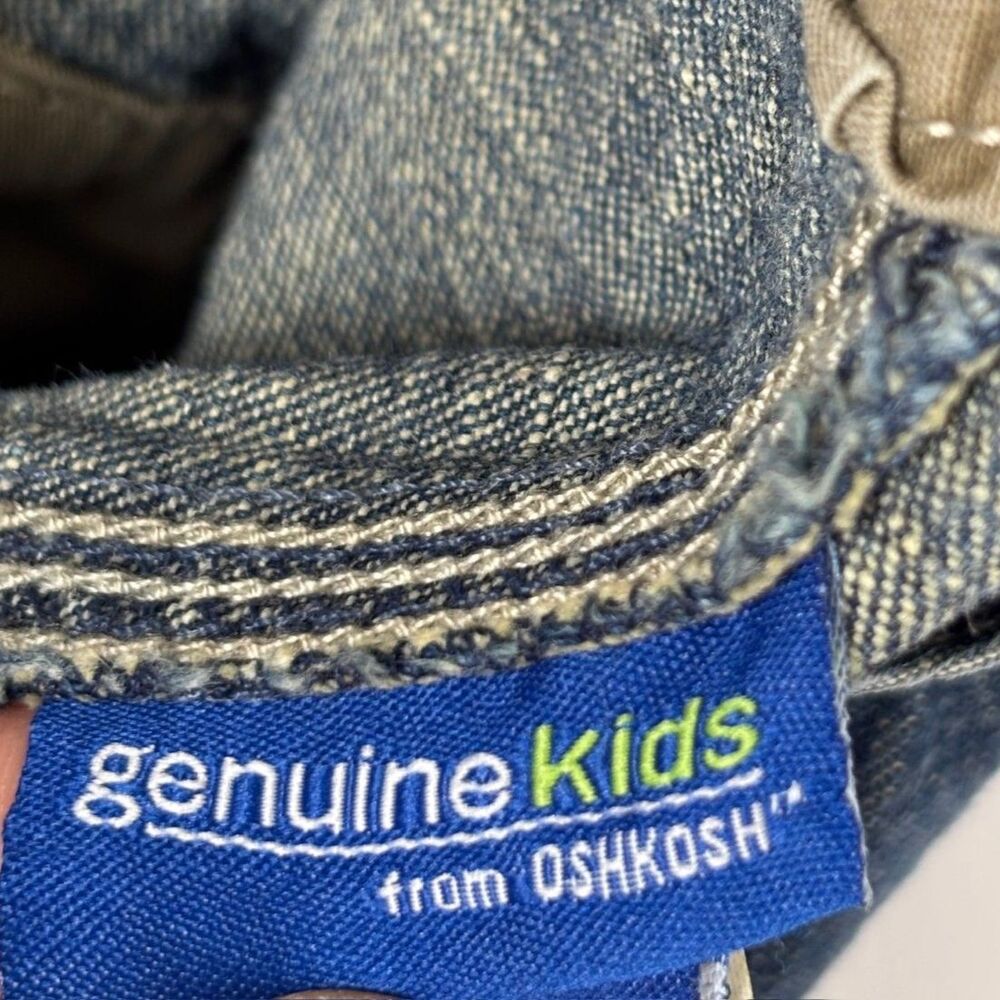 Genuine Kids From OshKosh Vestbak Overalls Vintage Target 2T Denim Kid Core - Picture 7 of 11